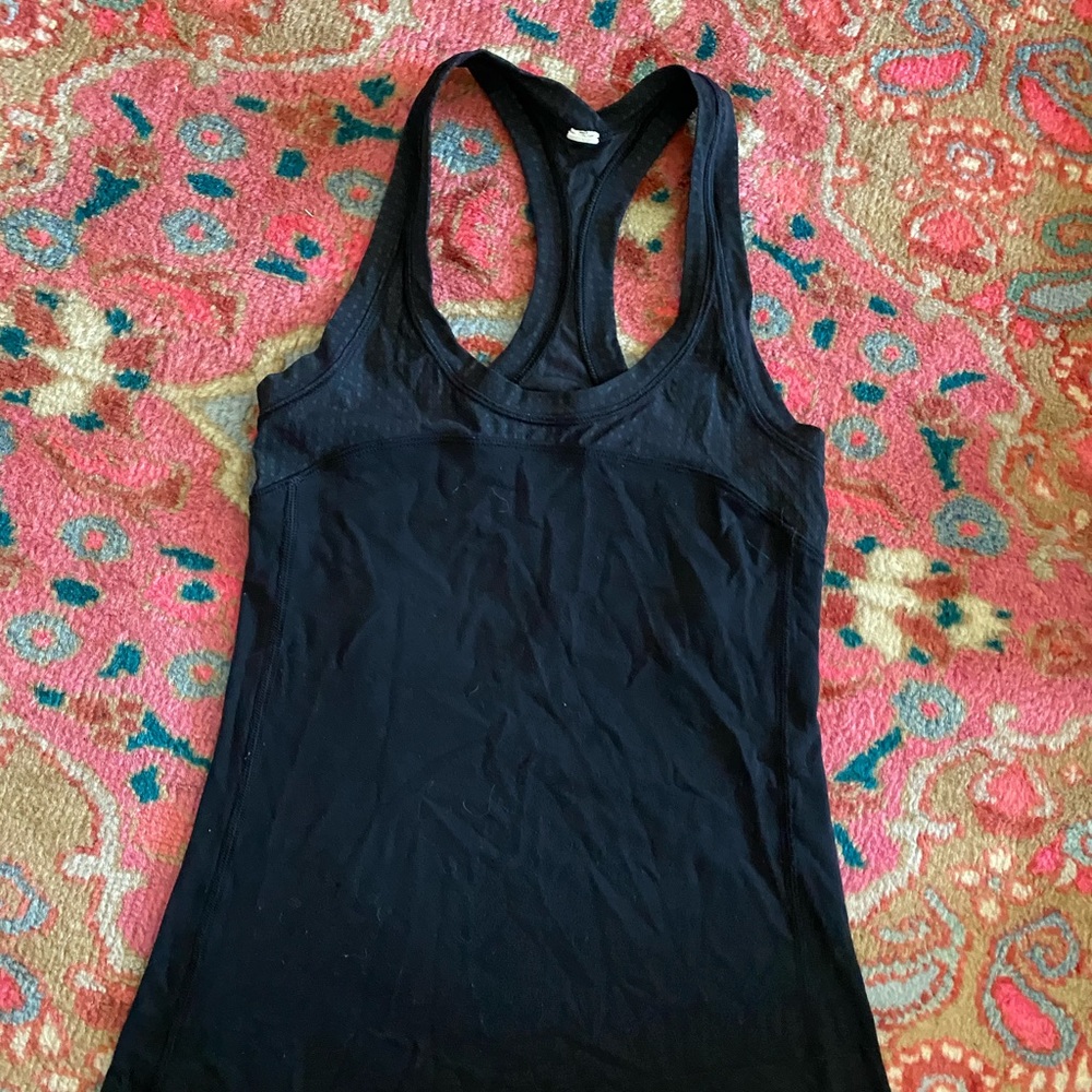 Lululemon power y tank with mesh back